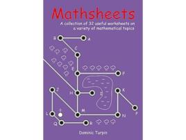 Livro Mathsheets de Dominic Turpin (Inglês)