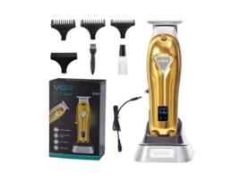 Base profissional do aparador sem fio LCD recarregável USB V-908