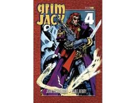 Livro GrimJack Omnibus 4 de John Ostrander (Inglês)