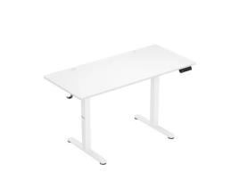Mesa Sit-Stand HUZARO HERO 8.2 Branco, Mesa para jogos, Placa elétrica, PC para jogos, Painel de carbono, Ergonômico, Gamer, Jogos