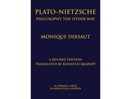 Livro PlatoNietzsche de Monique Dixsaut (Inglês - Capa Dura)