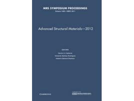 Livro Advanced Structural Materials 2012 Volume 1485 de Hector A Calderon (Inglês - Capa Dura)