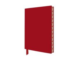 Livro Ruby Red Artisan Notebook de Flame Tree Studio (Inglês)