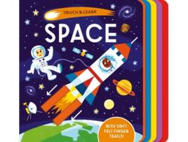Livro Touch and Learn Space de Becky Davies (Inglês - Capa Dura)