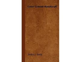 Livro Color Cement Handicraft de Pedro J Emos (Inglês)