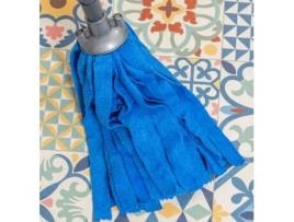 Esfregona Tiras Microfibra Azul