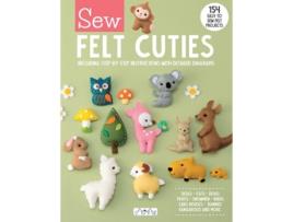 Livro Sew Felt Cuties de Tuva Publishing (Inglês)