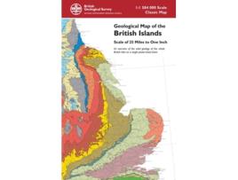 Livro Geological Map of the British Islands de British Geological Survey (Inglês)
