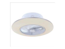 Ventilador ARASHI DC iluminação LED branca 3 temperaturas controle remoto ACB