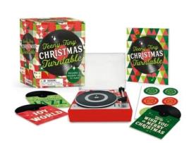 Livro Teeny-Tiny Christmas Turntable de Matt Shiverdecker (Inglês)