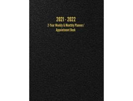 Livro 2021 2022 2Year Weekly Monthly PlannerAppointment Book 24Month Hourly Planner 85 x 11 inches de I S Anderson (Inglês - Capa Dura)