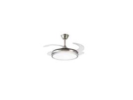 AMBRA S DC ventilador níquel LED integrado conectividade AKUNADECOR APP
