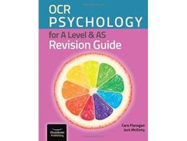 Livro OCR Psychology for A Level amp AS Revision Guide de Cara Flanagan e Jock Mcginty (Inglês)