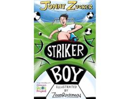 Livro Striker Boy de Jonny Zucker (Inglês)