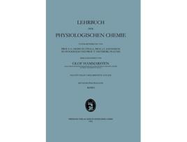 Livro Lehrbuch der Physiologischen Chemie German Edition de Olof Hammarsten (Alemão)