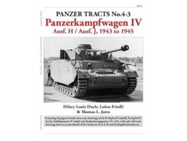 Livro Panzer Tracts No.4-3 Panzerkampfwagen IV Ausf.H and J de Lukas Friedli (Inglês)