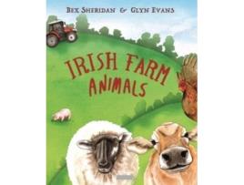 Livro Irish Farm Animals de Glyn Evans e Bex Sheridan (Inglês)