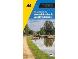 Livro AA 50 Walks in Warwickshire de Aa Publishing (Inglês)