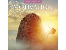 Livro Motivation 2025 Square Wall Calendar de Red Robin (Inglês)