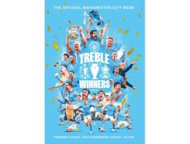 Livro Treble Winners de Manchester City (Inglês)