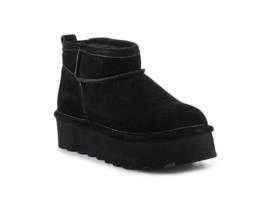 Botins Retro de Mulher BEARPAW Shorty Pele Preto (36)