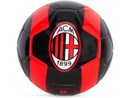 Bola Ac Mlián Listras Vermelhas e Pretas Grande 77973 AC MILAN
