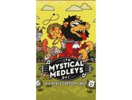 Livro Mystical Medleys A Vintage Cartoon Tarot de Nemons (Inglês)