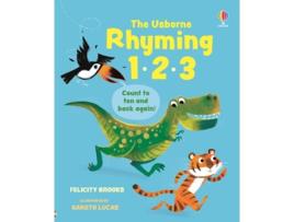 Livro Rhyming 123 de Felicity Brooks (Inglês - Capa Dura)