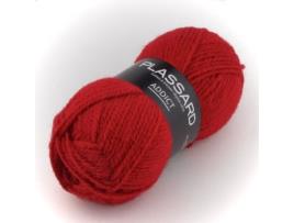 Plassard Addict 60 Vermilion Red Wool - Plassard - Lã de primeiro preço - Acrílico, Alpaca, Lã