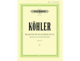 Livro Practical Piano Method Volume 2 Op.300 de Louis Kohler (Inglês)