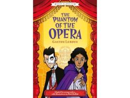 Livro Creepy Classics The Phantom of the Opera de Gemma Barder (Inglês)