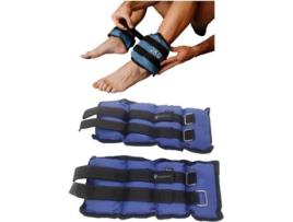 PERPETUAL Pesos ajustáveis para tornozelos e pulsos (2 peças x 3 kg) - Tornozeleiras e pulseiras com lastro