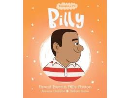 Livro Enwogion o Fri Billy - Bywyd Pwerus Billy Boston de Jessica Dunrod (Galês)