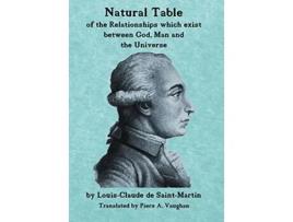 Livro Natural Table Natural Table of Correspondences Which Exist Between God Man and the Universe de Louis-Claude de Saint-Martin (Inglês - Capa Dura)
