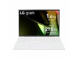 Laptop LG 16Z90S-G.AA79B (Branco - 16 GB RAM - 1 TB SSD - Tomada EU - 16' - QWERTY - Intel)