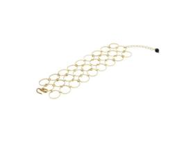 Pulseira de anel largo - LA BONNE ETOILE - Dourado - Mulher - Latão - 4 cm de largura