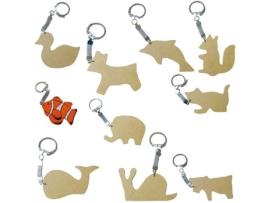 Porta-Chaves Unissexo P.W. INTERNATIONAL MDF Multicor