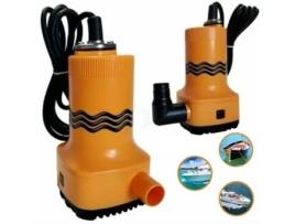 Bomba de Drenagem Submersível Automática 12V 70 Lt/Min 50W Bote Auxiliar Água Tradeox