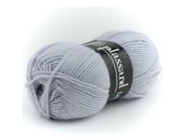 Novelo de lã Enxoval Plus 290 Cinza Especial Bebê - Plassard