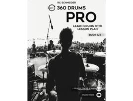 Livro PRO Learn Drums with Lesson Plan de Rc Schneider (Inglês)