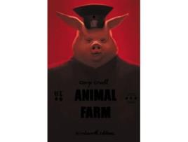 Livro Animal Farm de George Orwell (Inglês - Capa Dura)