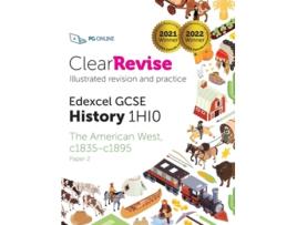 Livro ClearRevise Edexcel GCSE 1HI0 American West c1835-c1895 Paper 2 de Pg Online (Inglês)