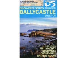 Livro OSNI Discoverer Series 150,000 - Sheet 05 Ballycastle de Land & Property Services (Inglês)