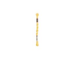Fio de Algodão Pérola DMC Pequeno N8 Col. 744 Amarelo