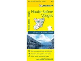 Livro Haute-Saone Vosges - Michelin Local Map 314 de Michelin (Francês)