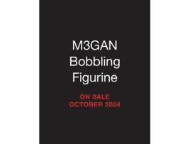 Livro M3GAN Bobbling Figurine de Running Press (Inglês)