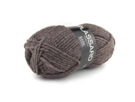 Fio de Chocolate Básico Plassard (85) - PLASSARD - Timeless - Branco - Número da agulha 4 - Número da agulha 4,5