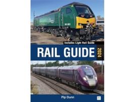Livro abc Rail Guide 2024 de Dunn e Pip (Inglês)