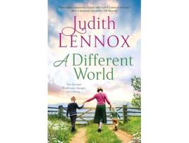 Livro A Different World de Judith Lennox (Inglês)