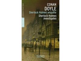 Livro Sherlock Holmes enquete de Arthur Conan Doyle (Francês)